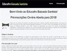 Tablet Screenshot of educafrobaixada.org